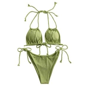 Multi way rope strap bikini